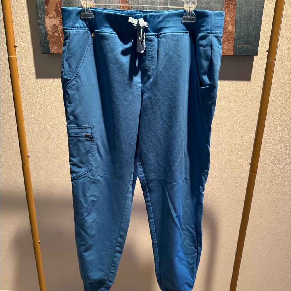 Blue Garment with Care Instructions